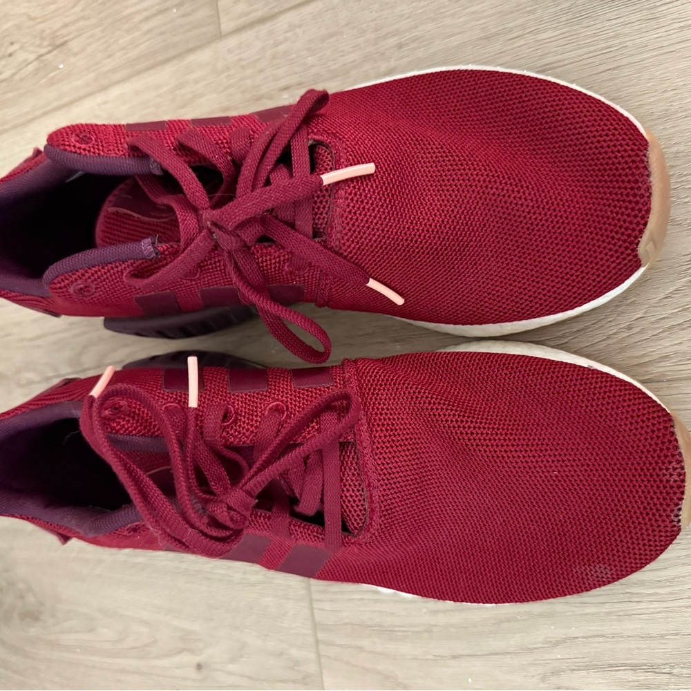 Men Adidas Maroon/red Athletic Shoes size 10